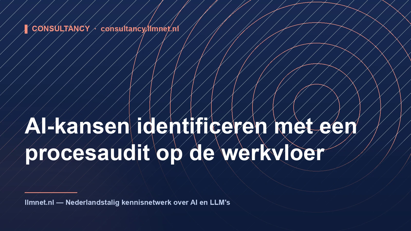 AI-kansen identificeren met een procesaudit op de werkvloer
